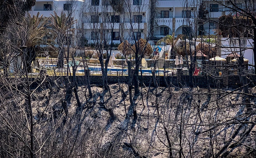 Βαρύ το πλήγμα στον τουρισμό της Ρόδου από τις φωτιές – Στο 30% οι ακυρώσεις κρατήσεων