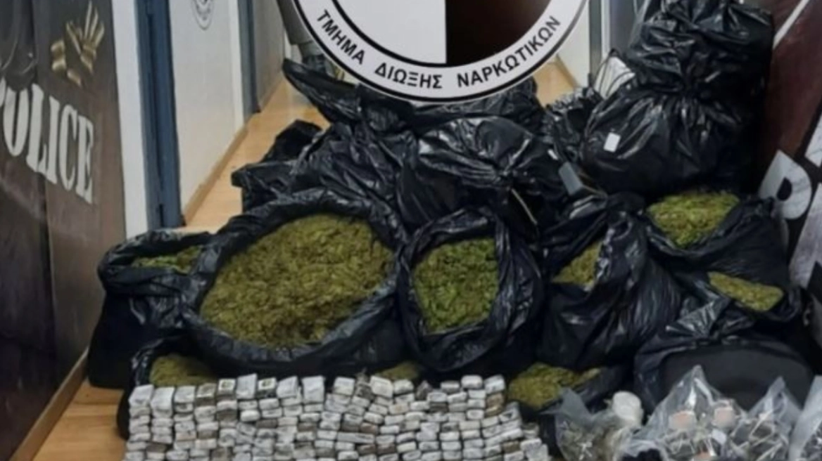 Αστυνομικοί από το Ηράκλειο «ξεσκέπασαν» βίλα-φυτώριο χασίς στην Αττική