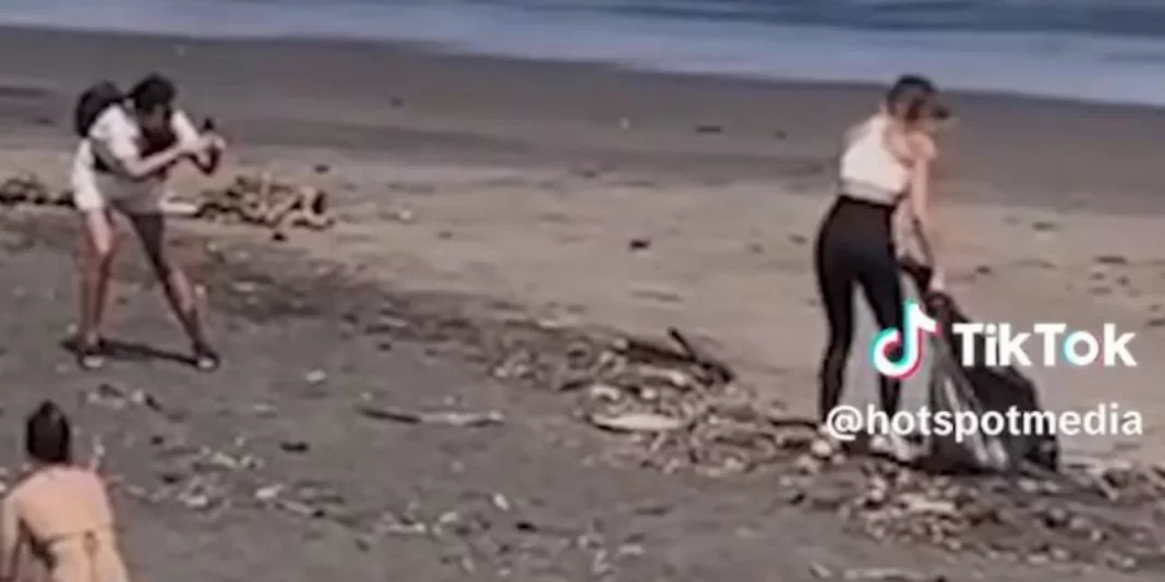 Σάλος με influencer: Έκανε πως μάζευε σκουπίδια και στο τέλος τα παράτησε εκεί! (βίντεο)