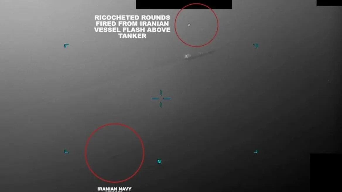 Ιράν: «Σιγή ιχθύος» για την επιχείρηση κατάληψης ελληνόκτητου τάνκερ – Βίντεο από την επιχείρηση του ναυτικού των ΗΠΑ