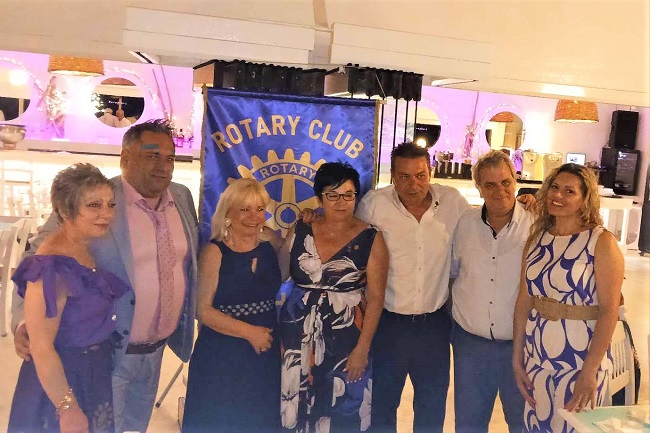 Στην αλλαγή ηγεσίας του Ροταριανού Ομίλου Ρέθυμνο,  ο Ροταριανός Όμιλος Ηράκλειο Ελ Γκρέκο 