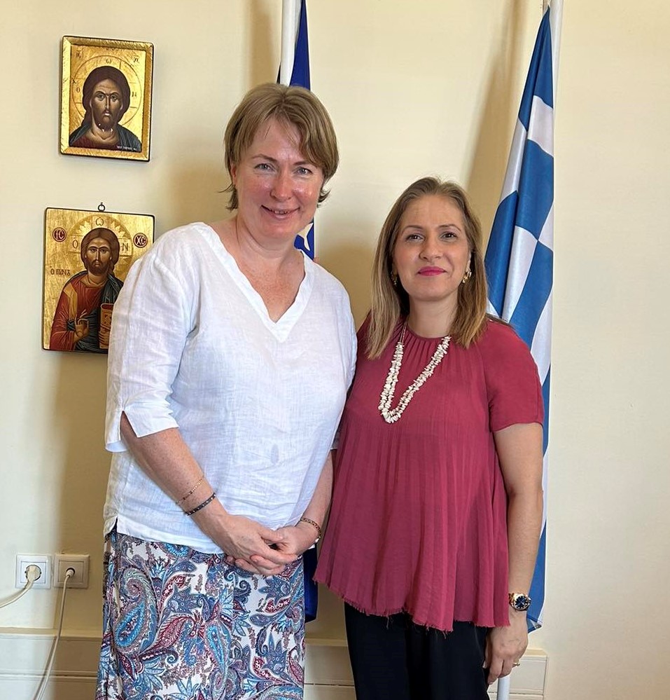 Στην Αποκεντρωμένη Διοίκηση Κρήτης η Πρέσβης της Εσθονίας