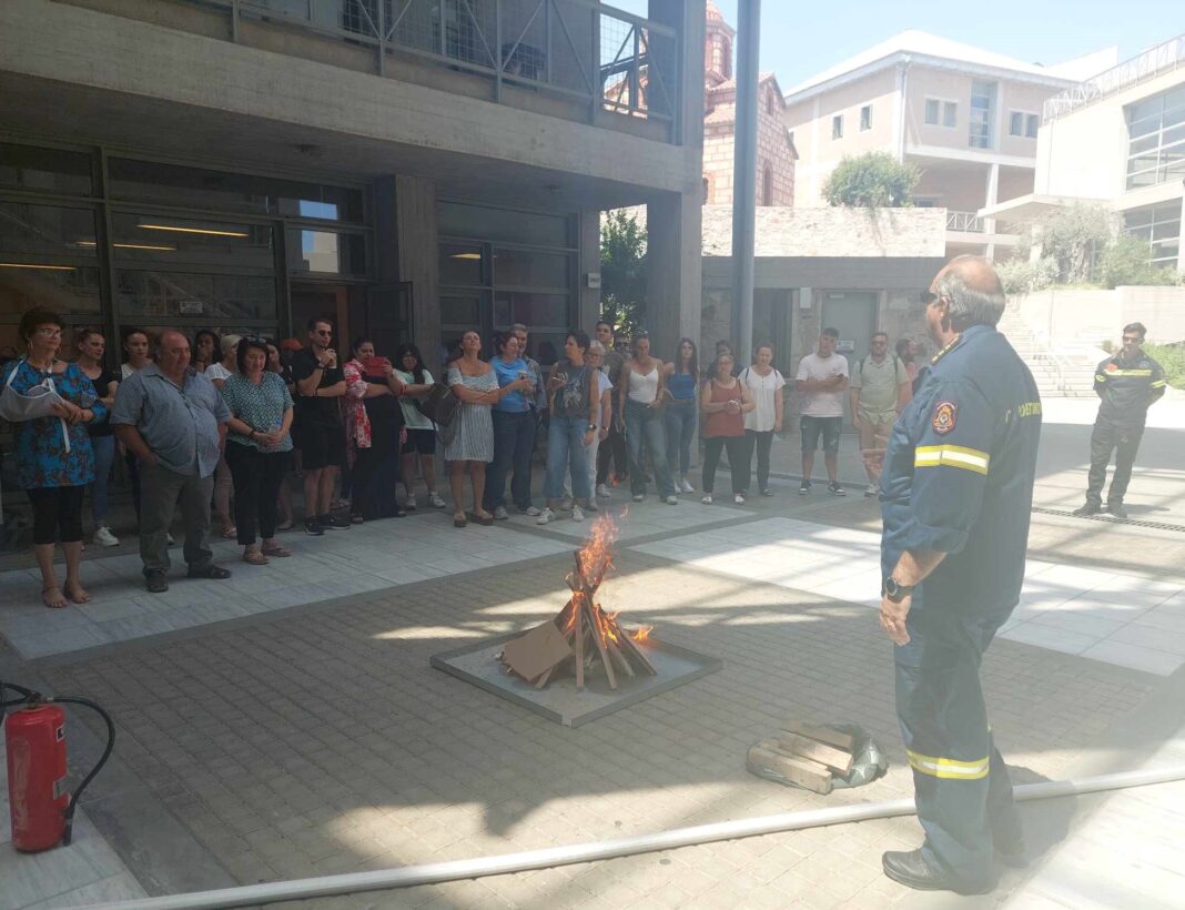 Αντιπυρική άσκηση για το προσωπικό της ΔΕΠΑΝΑΛ ΑΕ