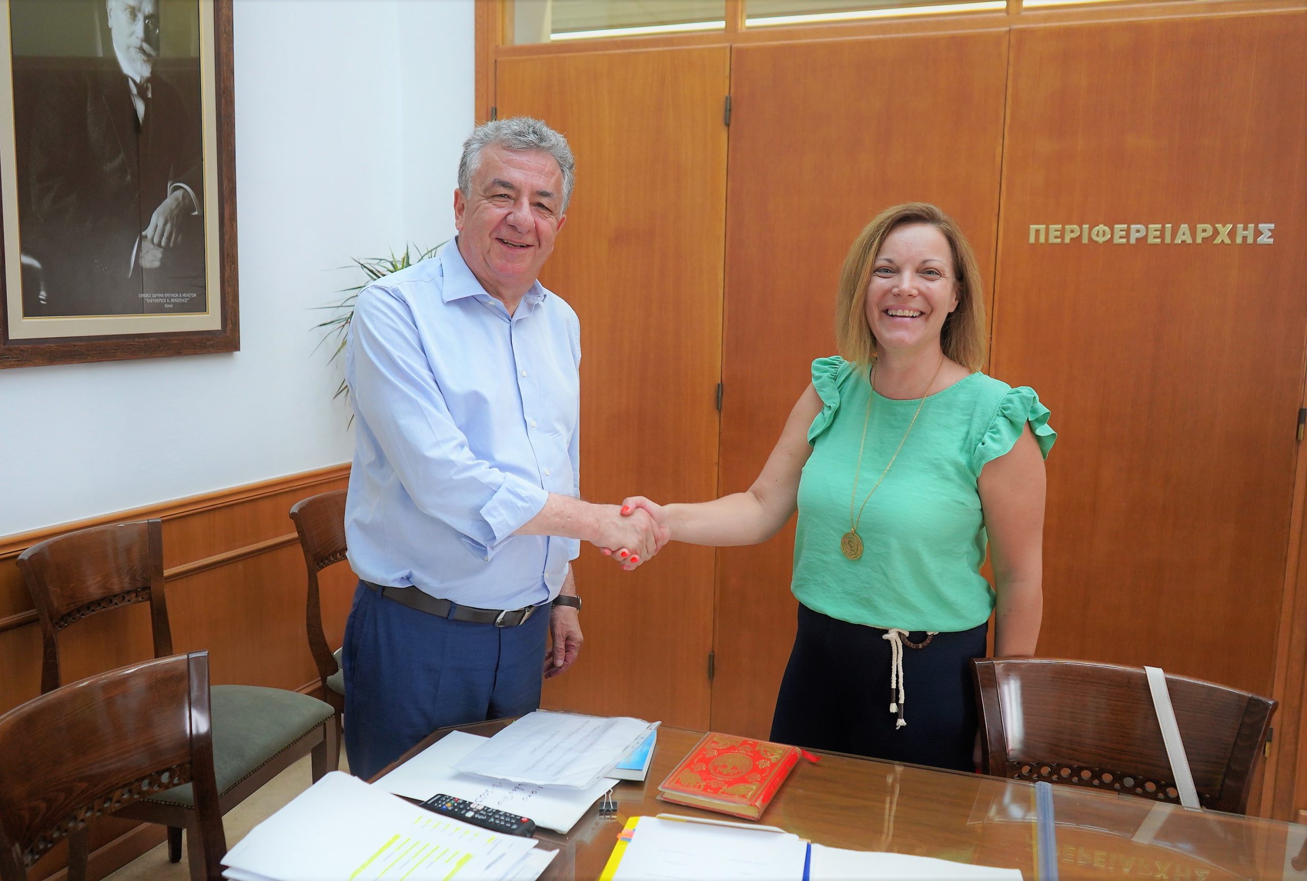 Ορκωμοσία νέας υπαλλήλου της Περιφέρειας Κρήτης