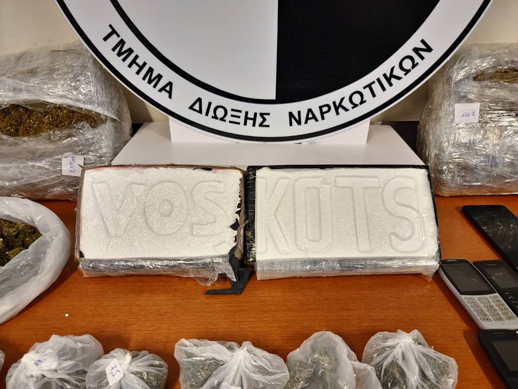 Ηράκλειο: Εξαρθρώθηκε εγκληματική οργάνωση κοκαΐνης και χασίς