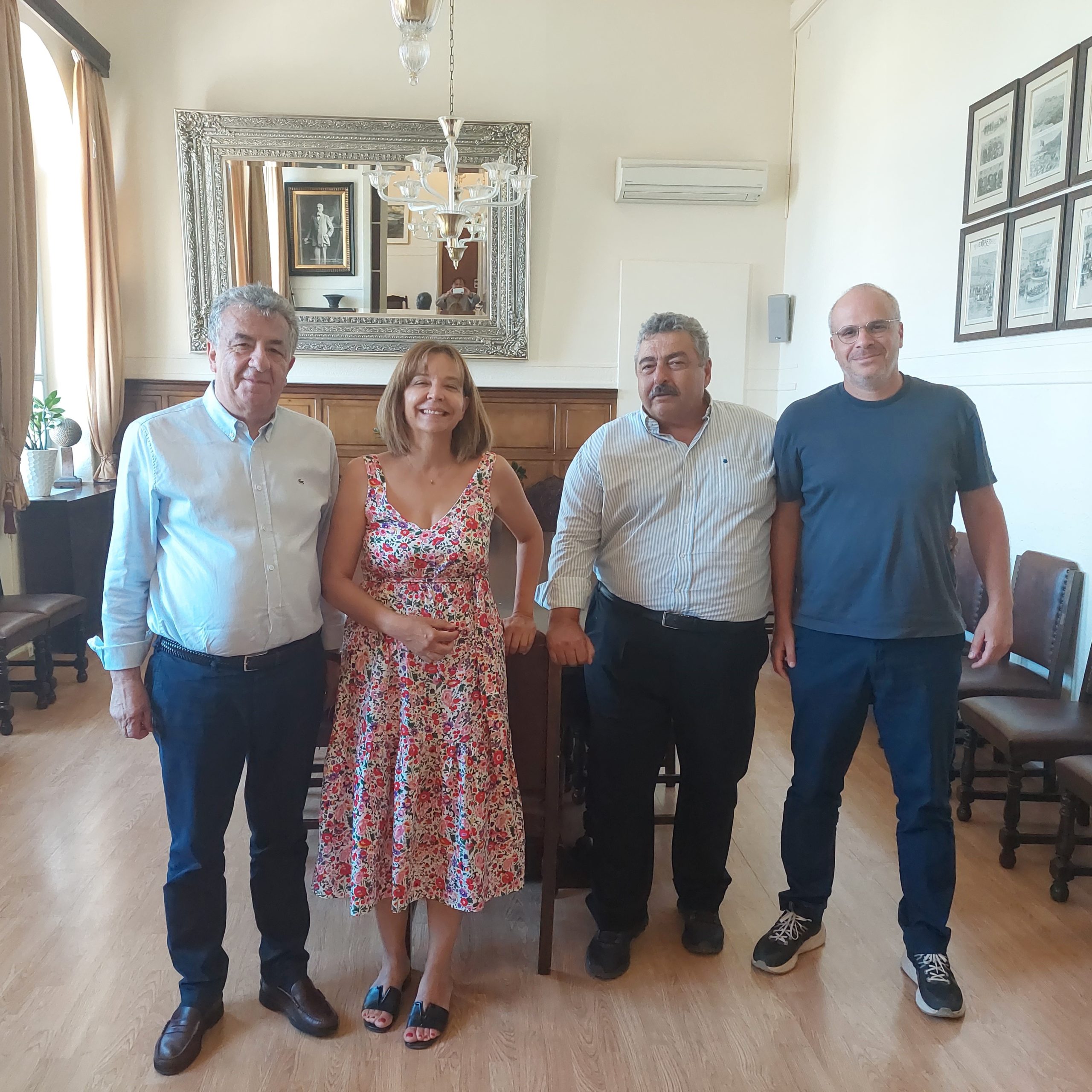 Συνάντηση για τα έργα προστασίας και ανάδειξης του πολιτιστικού αποθέματος σε Άπτερα, Λισό και Φαράγγι της Σαμαριάς
