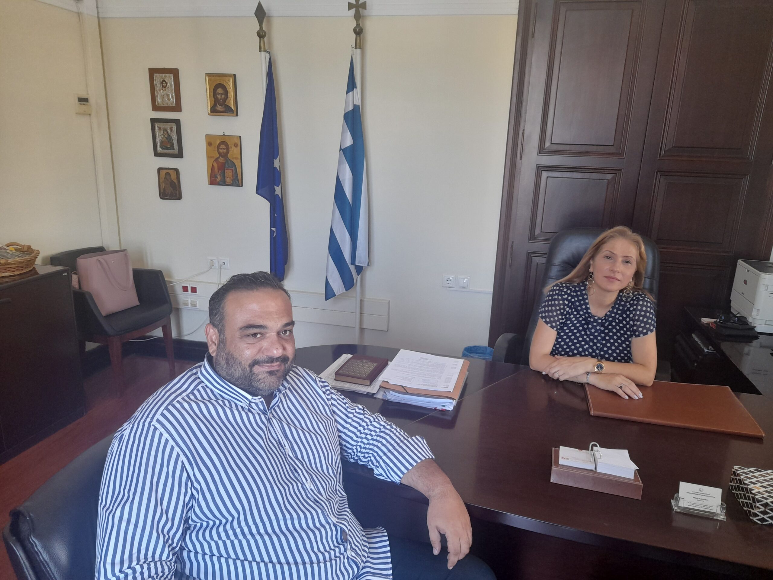 Στην Αποκεντρωμένη Διοίκηση Κρήτης ο Γιάννης Δεικτάκης
