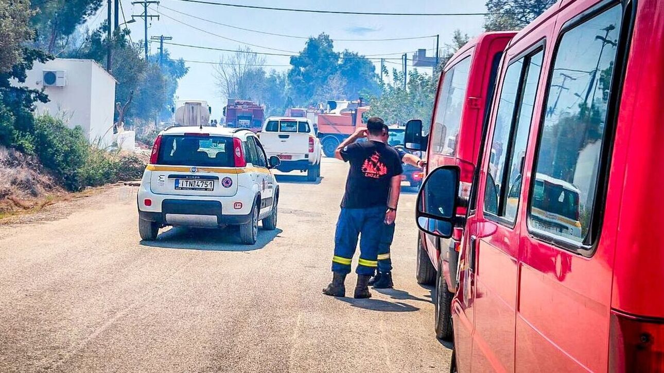 Συνελήφθη επ’ αυτοφώρω άνδρας που επιχείρησε να βάλει φωτιά