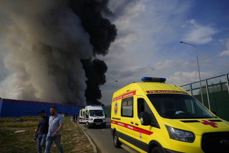 Δεκαέξι τραυματίες από έκρηξη σε εργοστάσιο βορειοανατολικά της Μόσχας