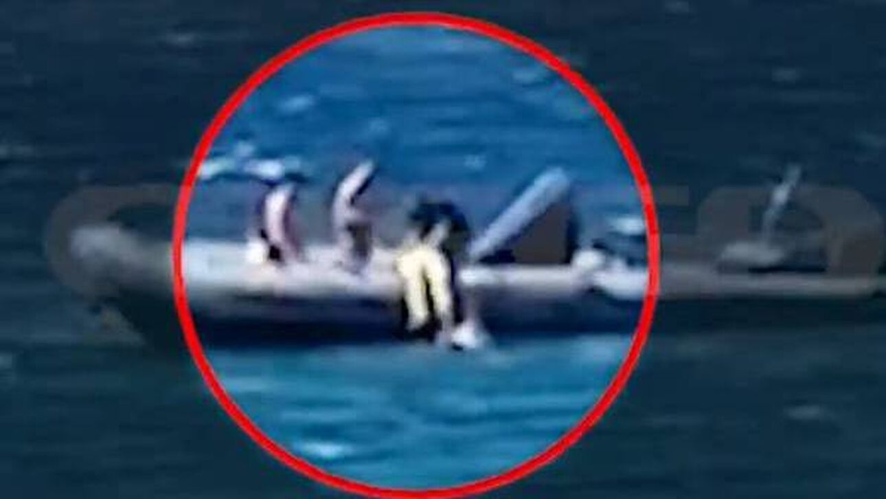 Βίντεο από την επιχείρηση διάσωσης του 48χρονου που πνίγηκε για να σώσει το παιδί του