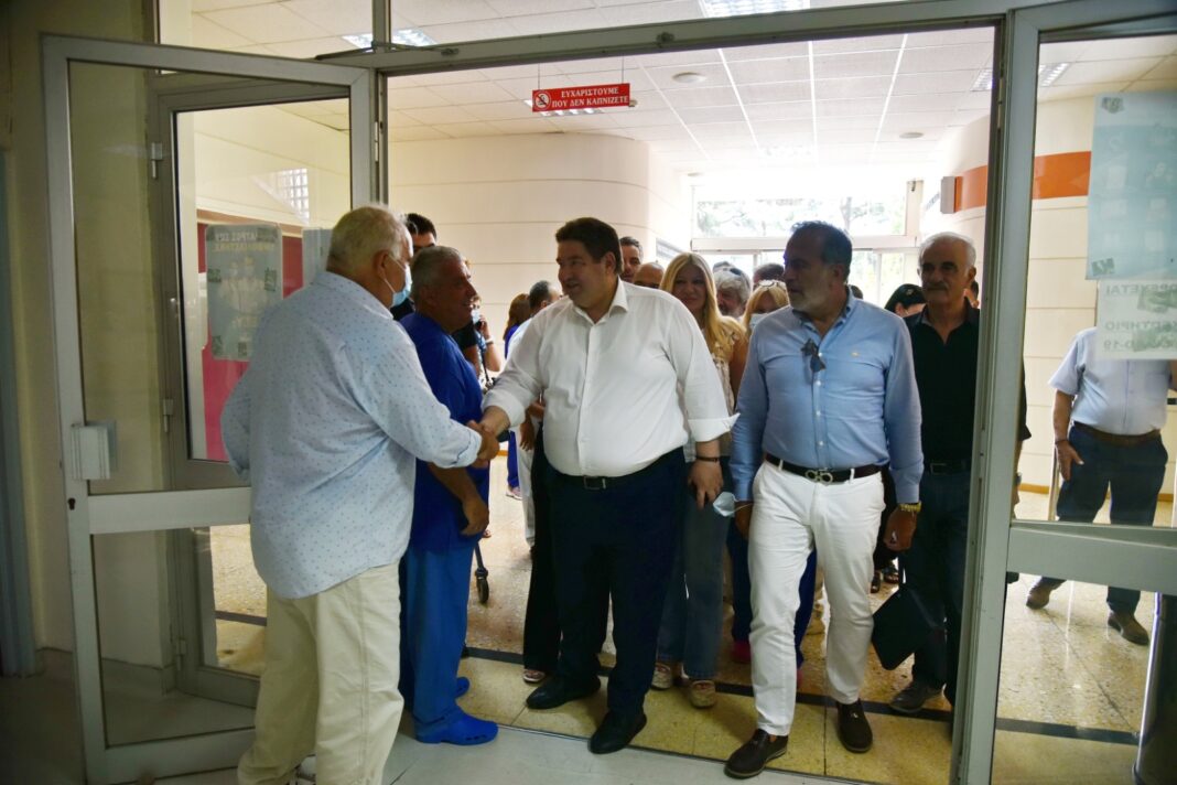 Μ. Καραμαλάκης: Μέλημά μας, η ουσιώδης στήριξη του Βενιζέλειου Νοσοκομείου
