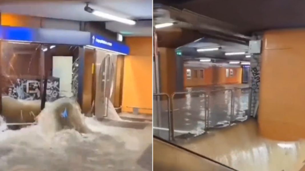 Πλημμύρισε το αεροδρόμιο της Φρανκφούρτης, καθυστερήσεις πτήσεων - Απίστευτα βίντεο