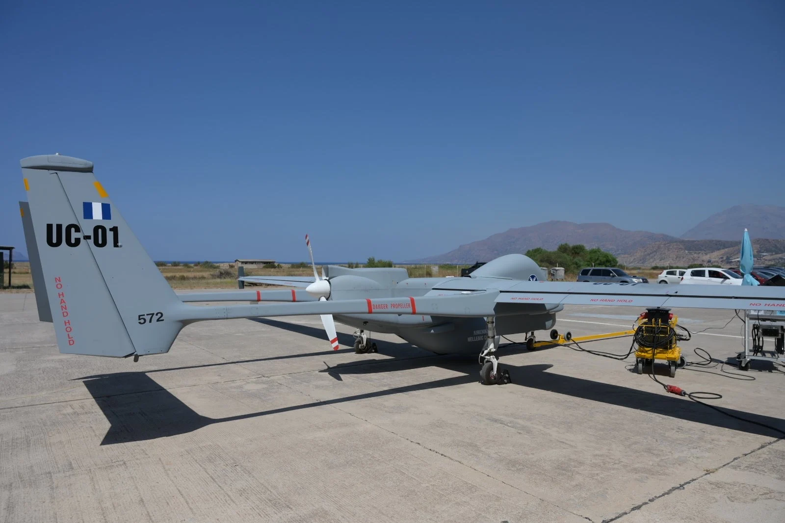 Η μυστηριώδης συντριβή του drone HERON ανατολικά της Κρήτης