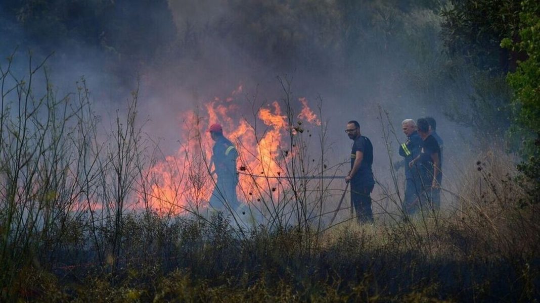 Σε ποιες περιοχές είναι υψηλός ο κίνδυνος πυρκαγιάς σήμερα