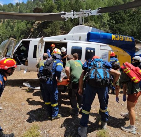 Κρήτη: Επιχείρηση διάσωσης στο φαράγγι – Ακρωτηριάστηκε άνδρας από βράχους που έπεσαν λόγω του σεισμού