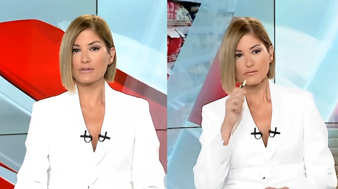 Ράνια Τζίμα: Η «γκάφα» της στο δελτίο ειδήσεων – Έβγαλε τσιγάρο νομίζοντας ότι δεν είναι στον αέρα