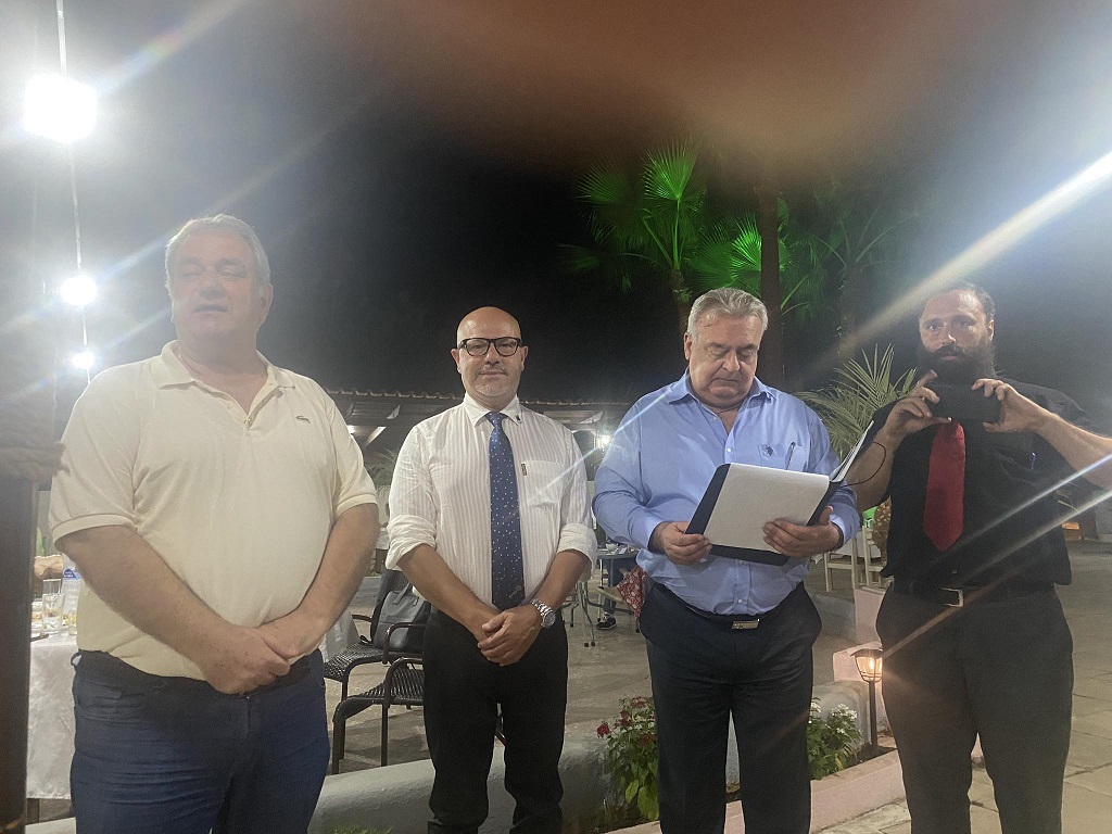Ο Ρ.Ο. Ηράκλειο Ελ Γκρέκο στην αλλαγή ηγεσίας στον Ρ.Ο. Χανίων