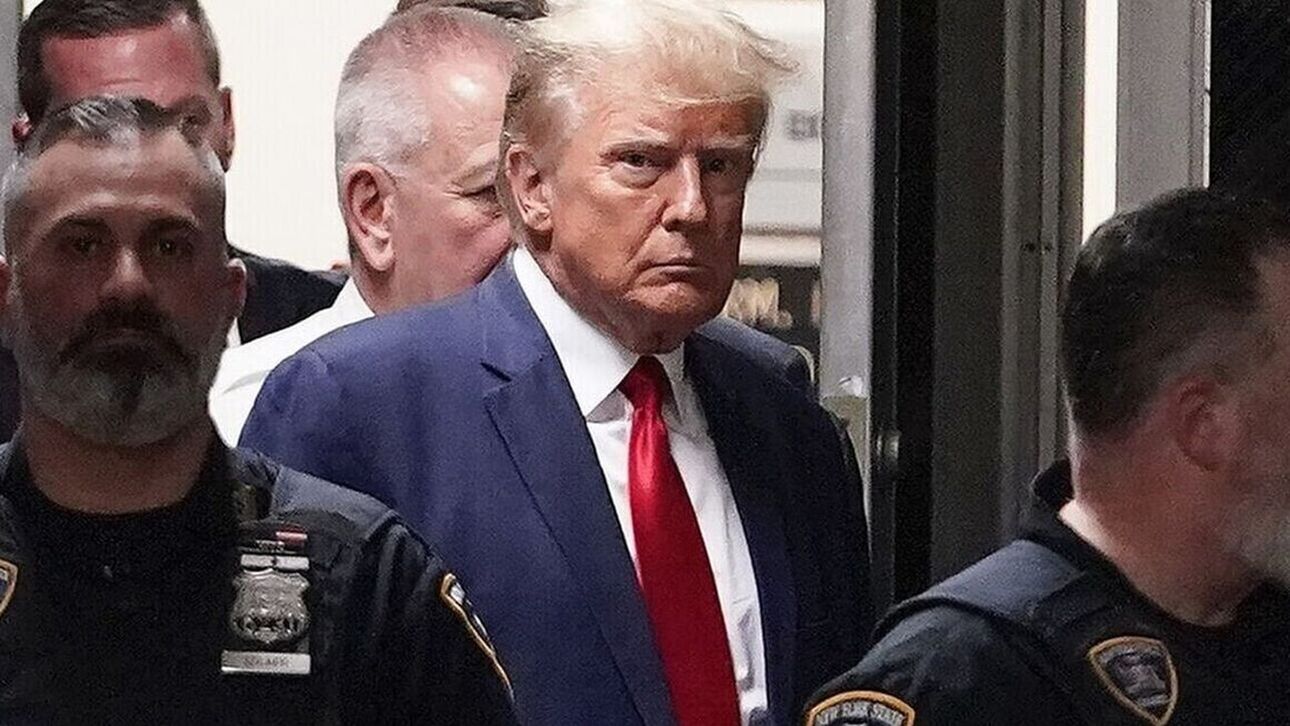 Αντιμέτωπος με τον νόμο ο Ντόναλντ Τραμπ – Θα πληρώσει εγγύηση 200.000 δολαρίων