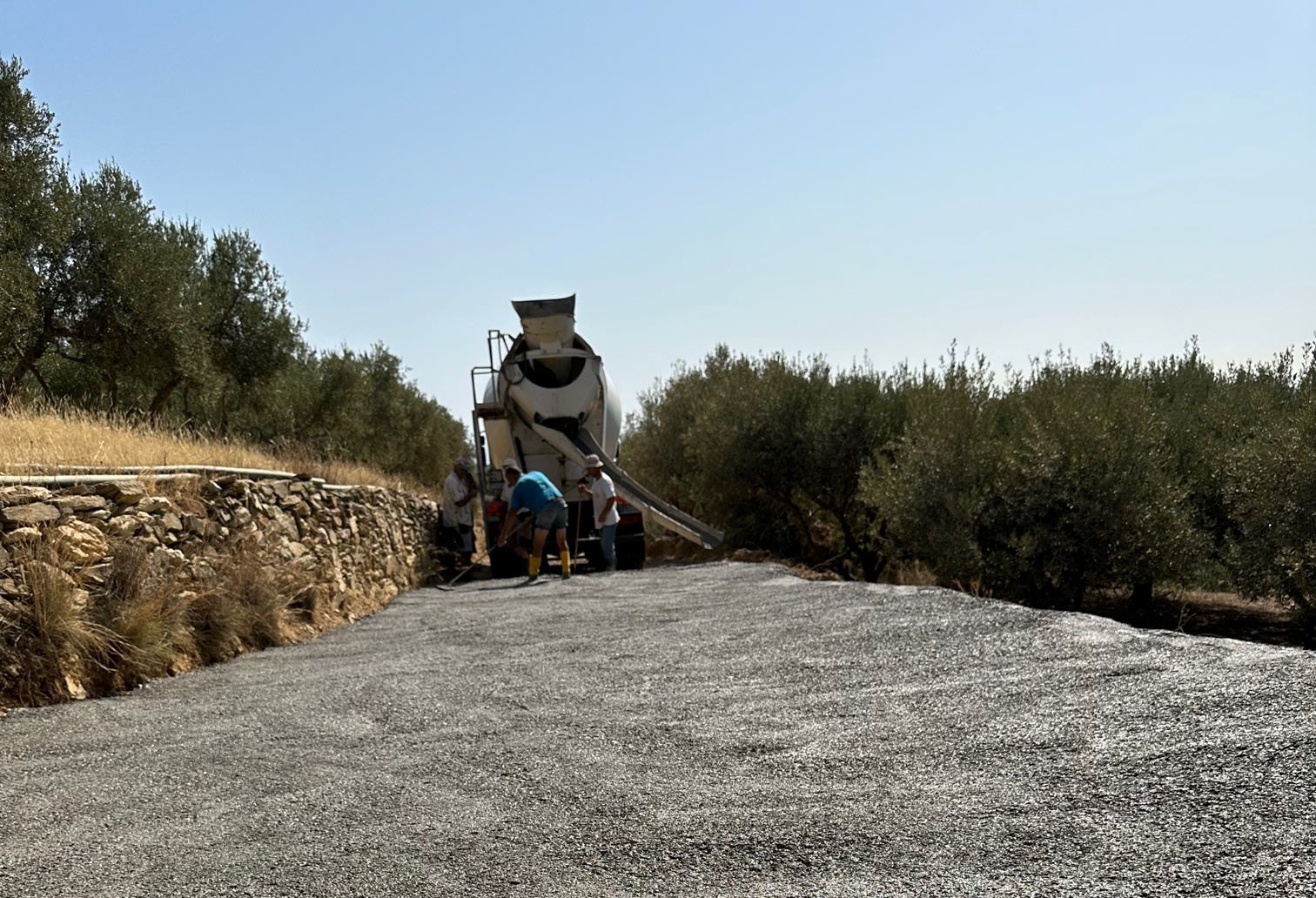 Μαλεβίζι : Νέες ασφαλτοστρώσεις στην Αγία Πελαγία