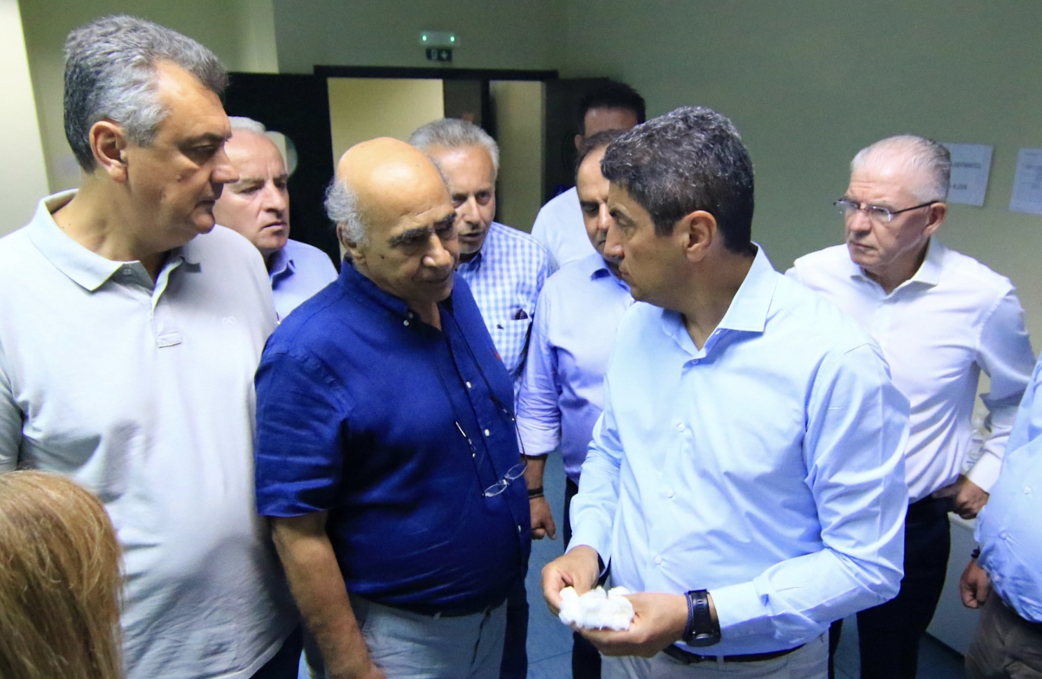 Σύσκεψη ΥπΑΑΤ Λευτέρη Αυγενάκη για έργο Ταυρωπού