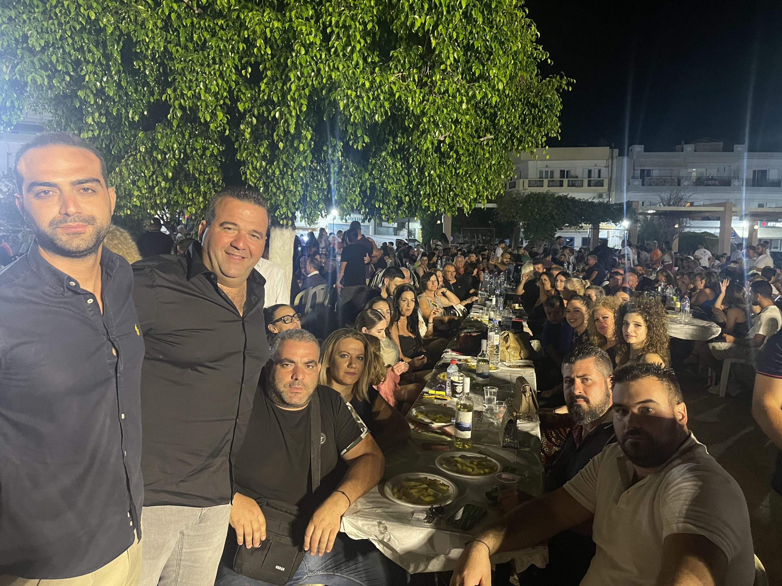 Δυναμικό «παρών» της «Συνεργασίας Ευθύνης» στην Κρητική βραδιά στην καρδιά του Γαζίου