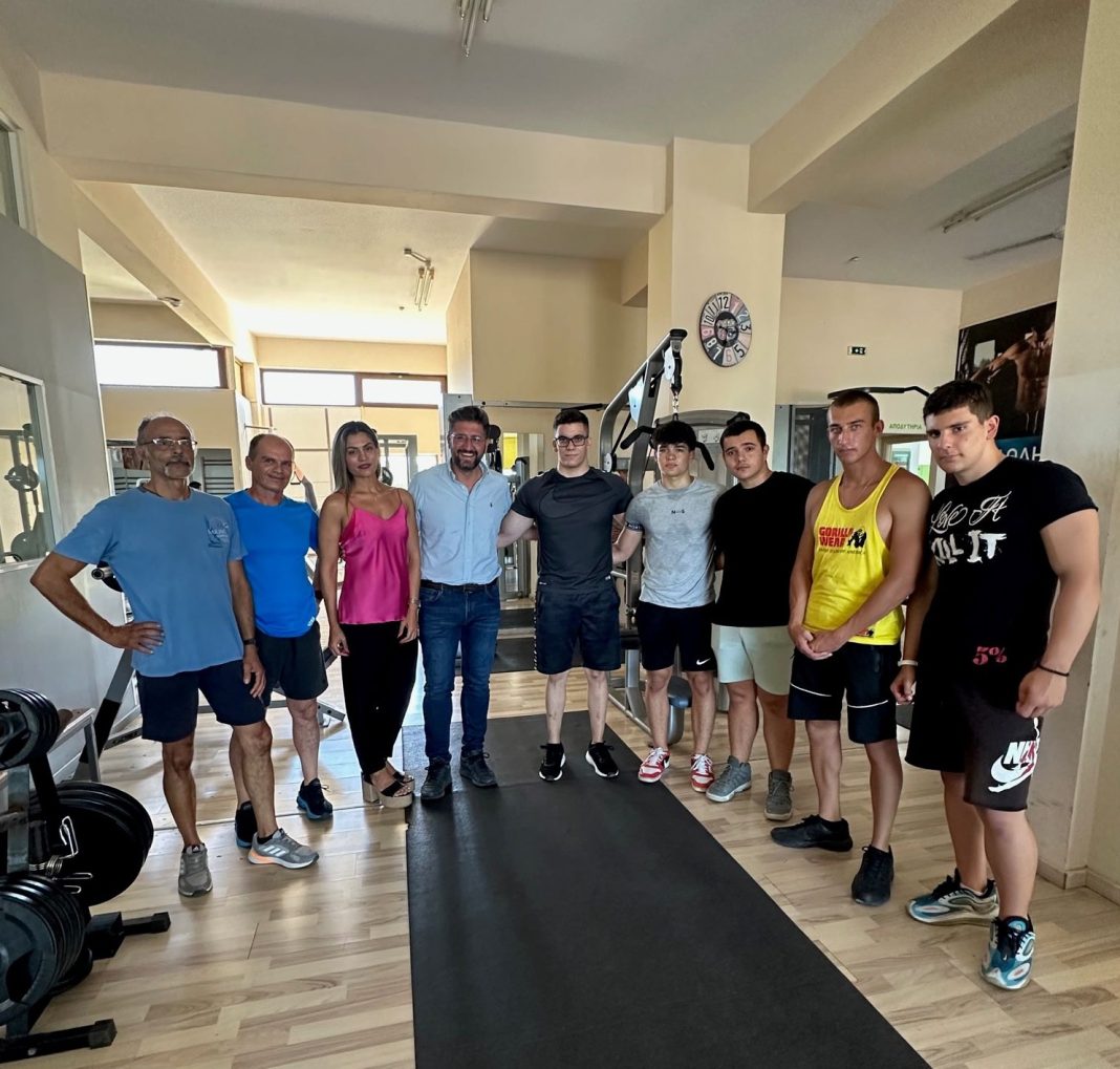 Αναβαθμίζεται το Δημοτικό Γυμναστήριο Μαλεβιζίου