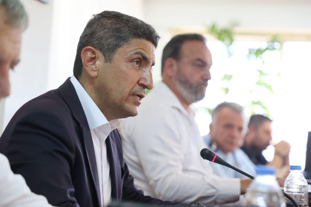 Αυγενάκης από Μοίρες: «Καμία ανοχή στην ανομία και σε οποιαδήποτε μορφή βίας»