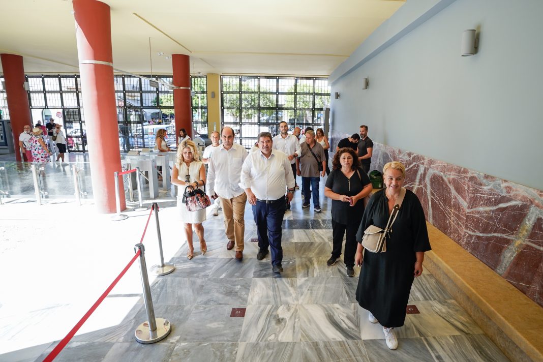 Στο Αρχαιολογικό Μουσείο Ηρακλείου ο Μιχάλης Καραμαλάκης