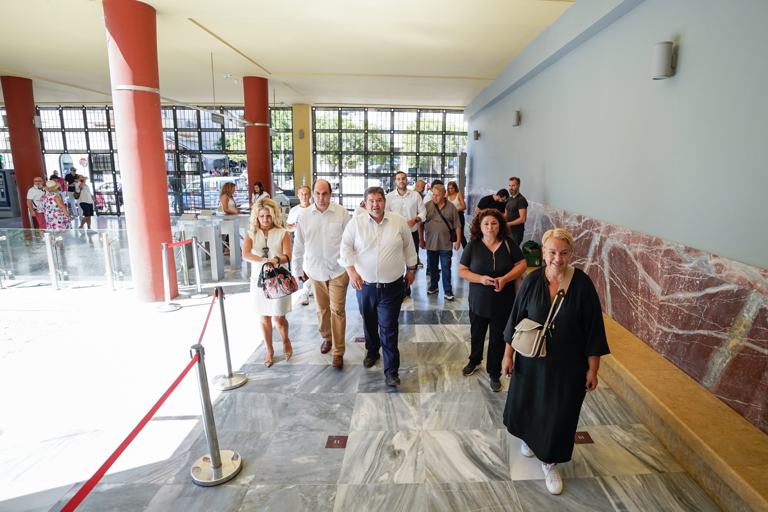 Στο Αρχαιολογικό Μουσείο Ηρακλείου ο Μιχάλης Καραμαλάκης