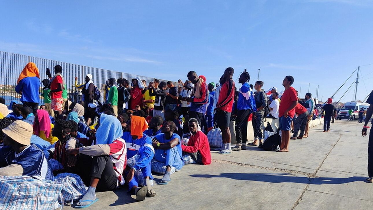 Λαμπεντούζα: Πάνω από 7000 χιλιάδες αφίξεις μεταναστών μέσα σε 24 ώρες