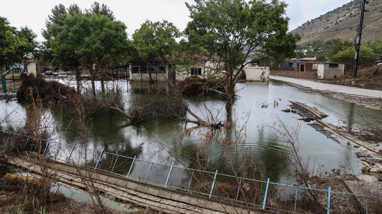 Σάρωσε τη Βόρεια Εύβοια η κακοκαιρία Elias - Υπερχείλισε ο Σπερχειός στη Φθιώτιδα