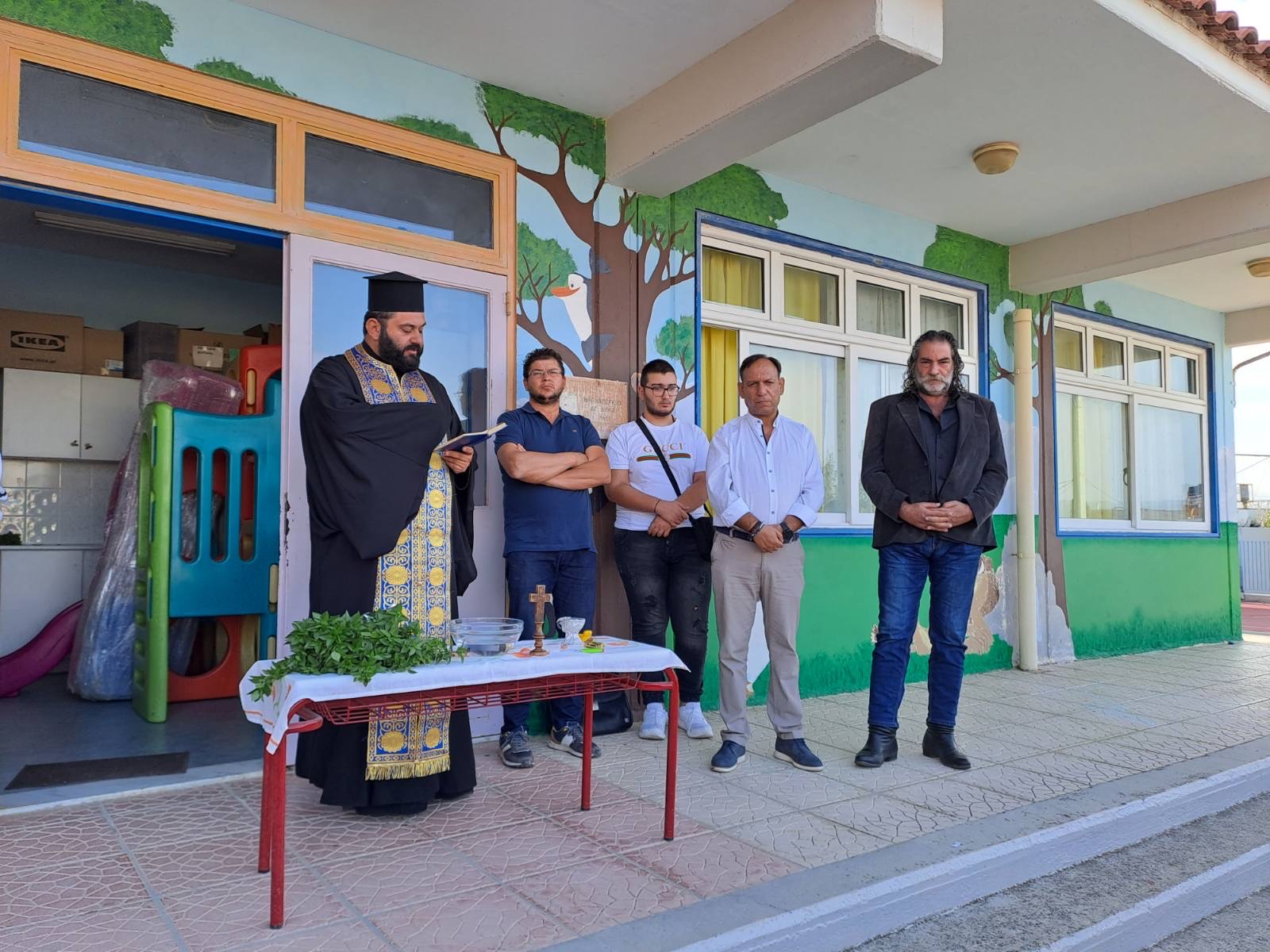 Αγιασμός στα σχολεία του Δήμου Γόρτυνας