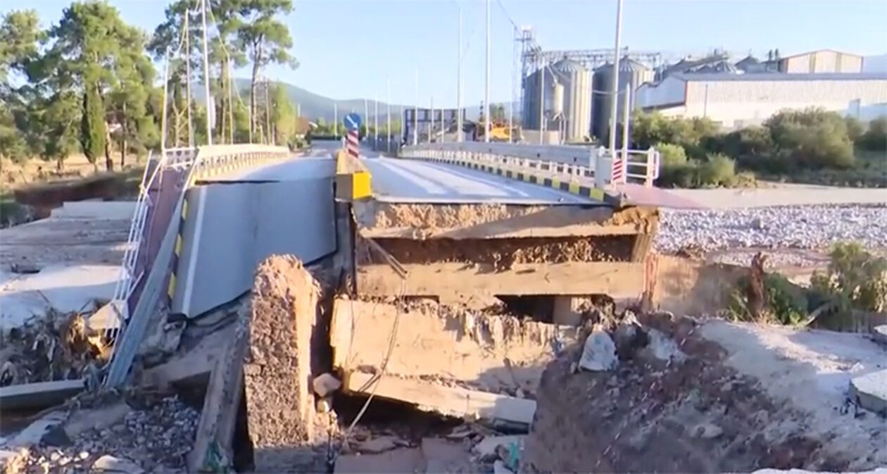 Αλμυρός Βόλου: Στο μικροσκόπιο εισαγγελικής έρευνας η κατάρρευση της γέφυρας του Ξηριά
