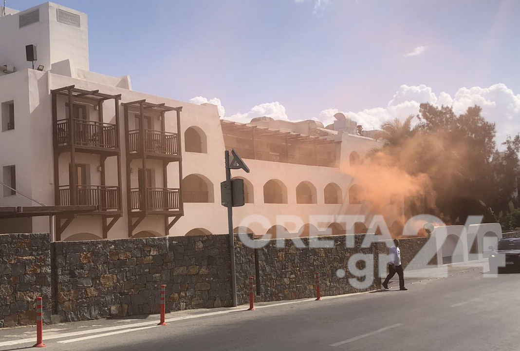 Έκρηξη υγραερίου σε ξενοδοχείο στη Χερσόνησο – Παρουσία Ευ. Λέκκα άσκηση ετοιμότητας