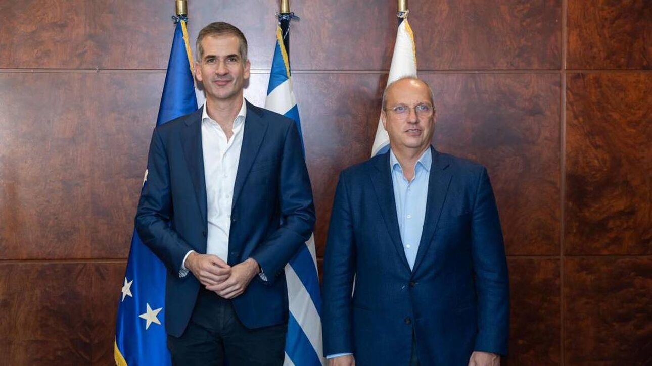 Συνάντηση Οικονόμου - Μπακογιάννη: Στο επίκεντρο η ασφάλεια στις γειτονιές της Αθήνας