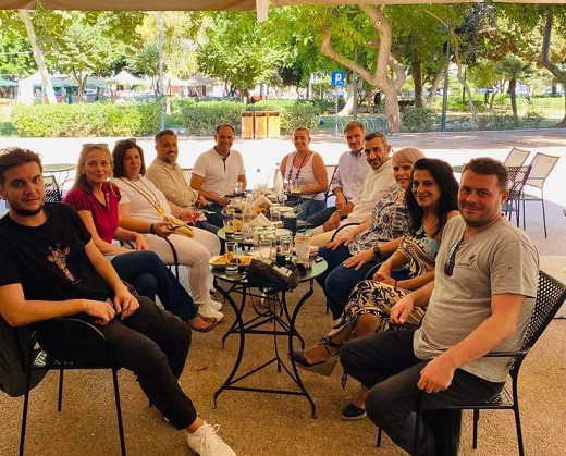 Με τους εργαζόμενους της ΔΕΠΑΝΑΛ συναντήθηκε η Μαρία Καναβάκη