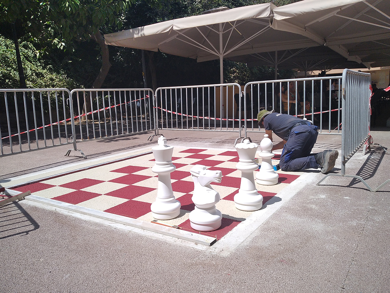 Ρουά Ματ … στο Πάρκο Γεωργιάδη!