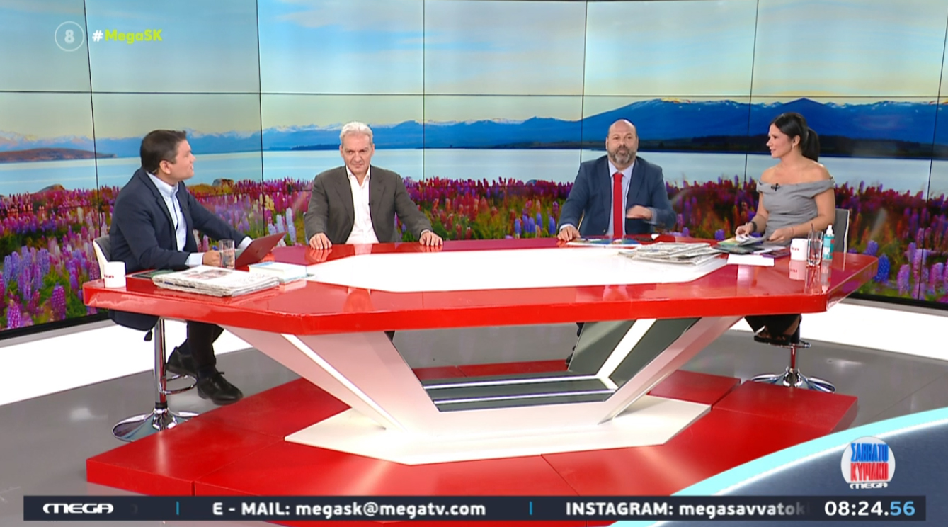 Αλέξης Καλοκαιρινός στο MEGA: Η θωράκιση του Δήμου από έκτακτα φαινόμενα και η καθημερινότητα, σε άμεση προτεραιότητα