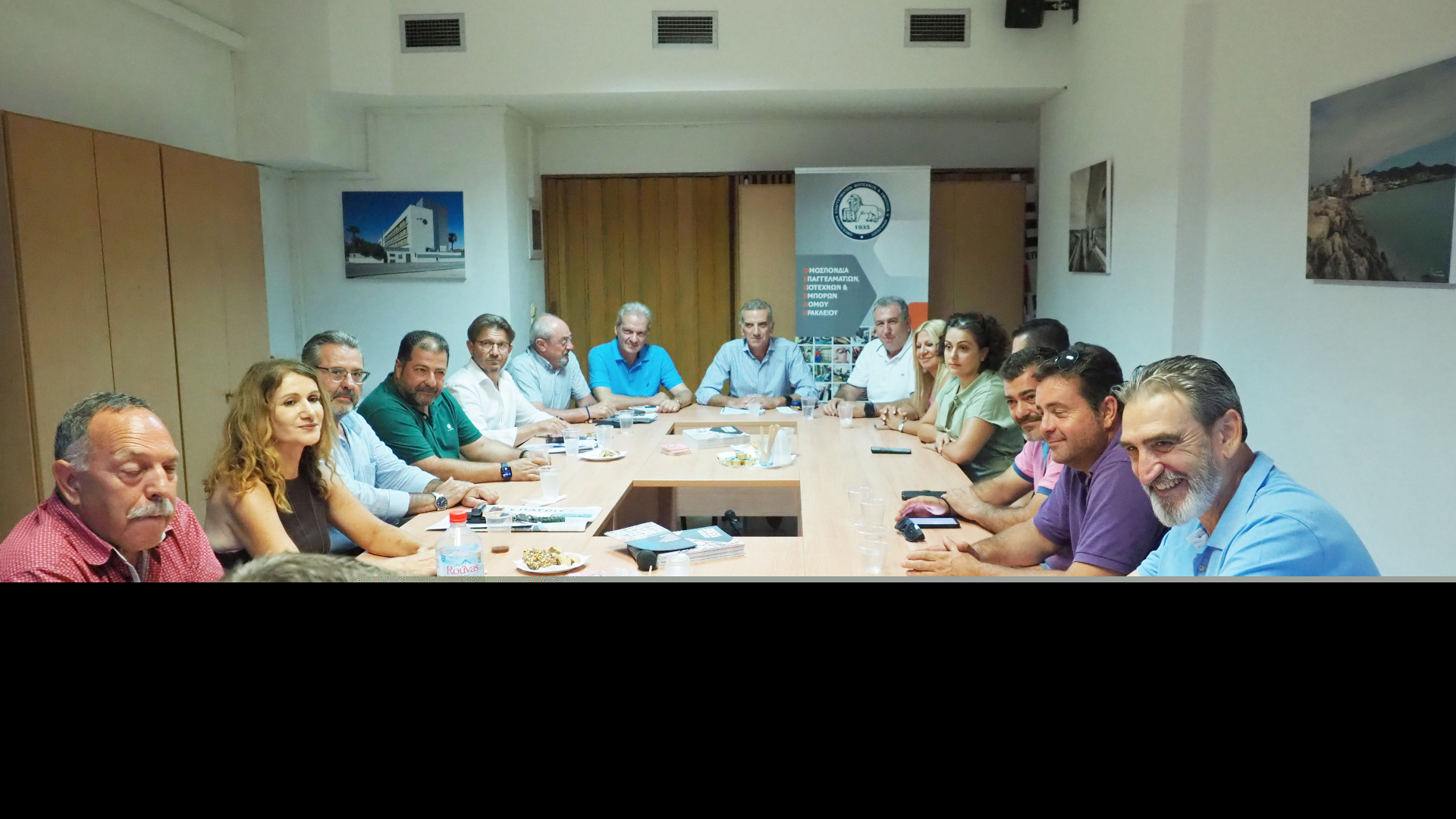 Συνάντηση του Αλέξη Καλοκαιρινού με τη Διοίκηση της ΟΕΒΕΝΗ