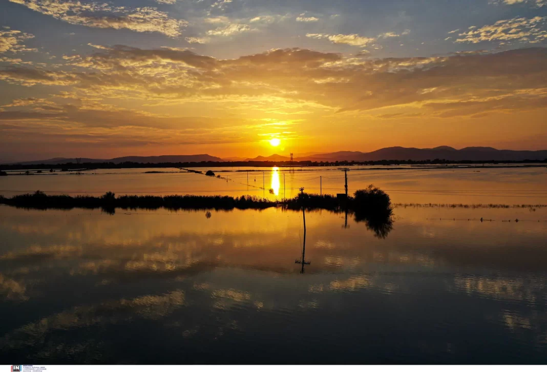 «Η μεγαλύτερη λίμνη της Ελλάδας δεν είναι πλέον η Τριχωνίδα» – Τι άλλαξε η κακοκαιρία στη Θεσσαλία
