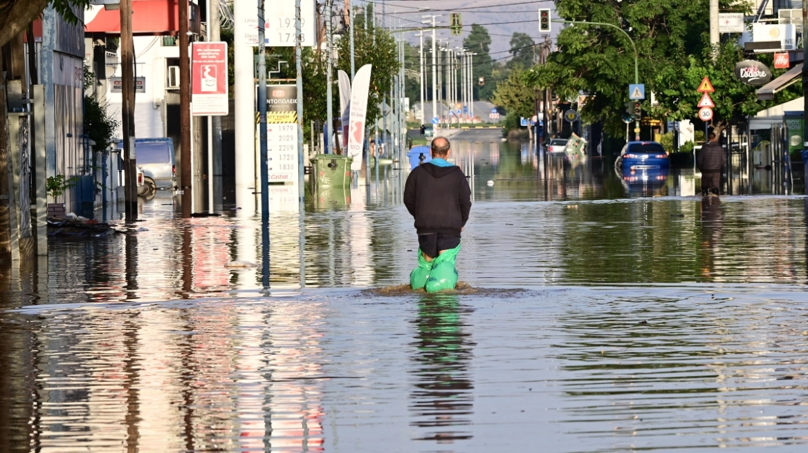 Κακοκαιρία Daniel: Μήνυμα του 112 για να εκκενωθεί το Ομορφοχώρι του Κιλελέρ