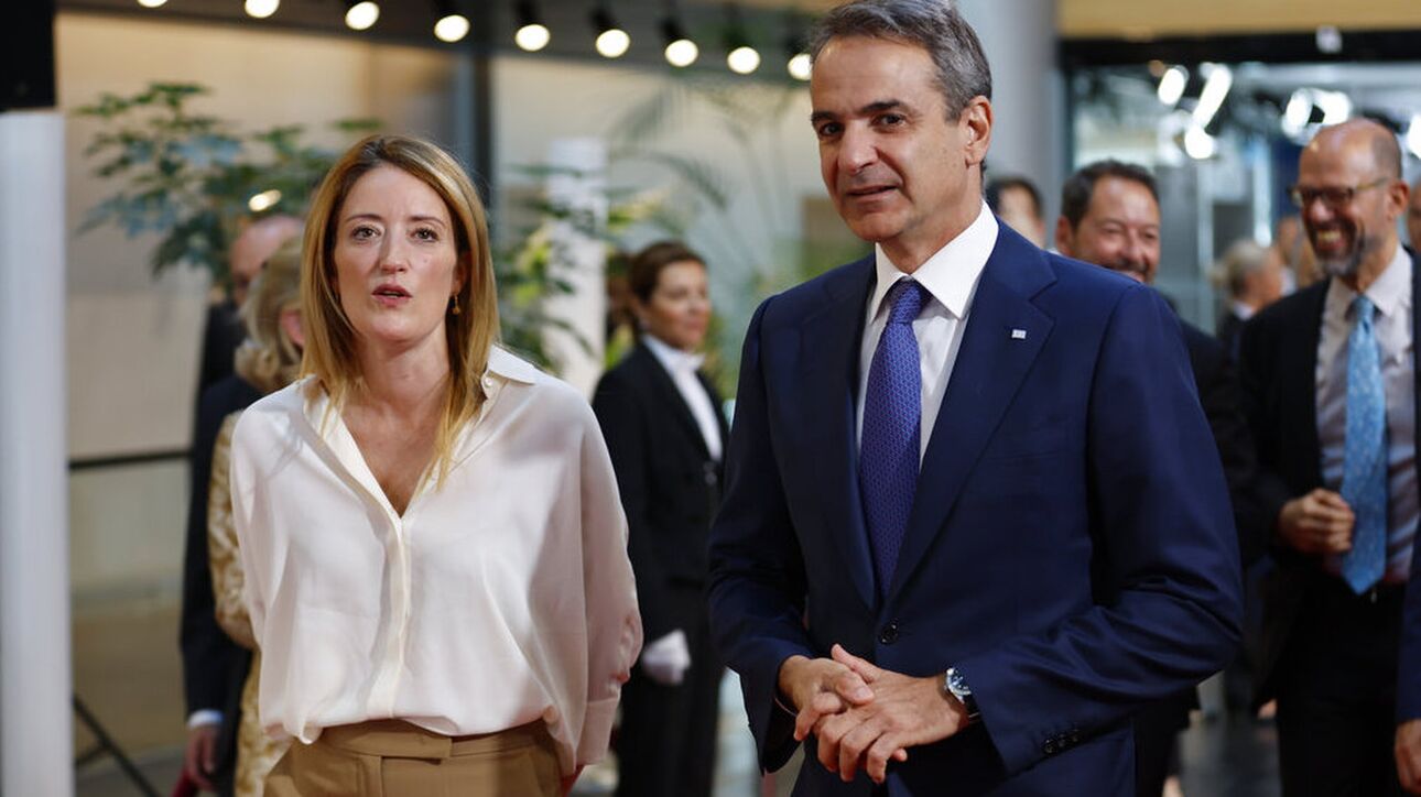 Συνάντηση Μητσοτάκη - Μέτσολα