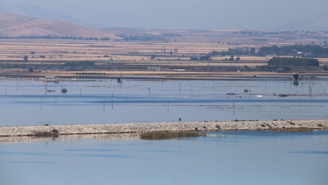 Πλημμύρες Θεσσαλία: 800 εκατ. κυβικά μέτρα νερού σε Αγιά και Κιλελέρ