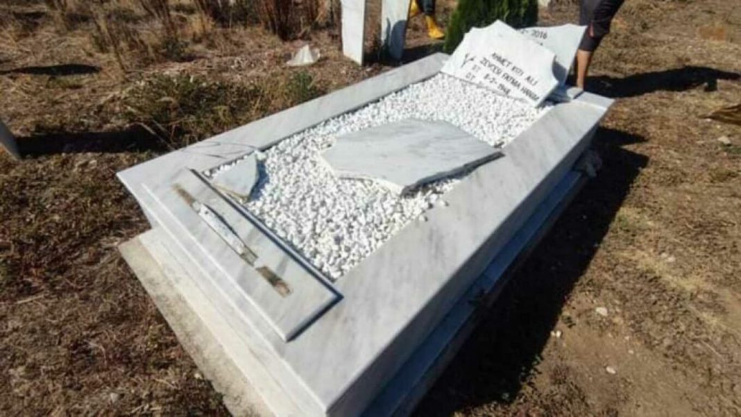 Ομολόγησε ο δράστης που προκάλεσε φθορές σε μουσουλμανικό νεκροταφείο του οικισμού Πολύανθου