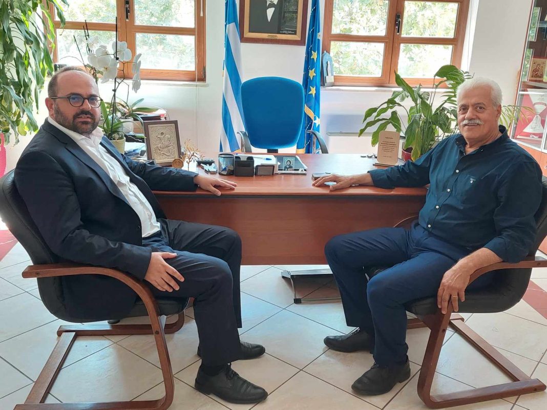 Επίσκεψη εργασίας του Γ.Γ Αιγαίου και Νησιωτικής Πολιτικής στον Δήμο Αποκορώνου