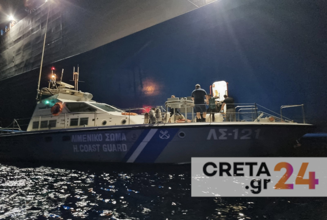 Κρήτη: Διάσωση 27 μεταναστών από ακυβέρνητο σκάφος
