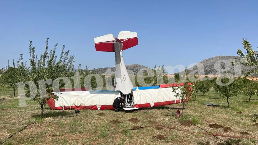 Λίγο μετά την απογείωση κατέπεσε το μονοκινητήριο αεροσκάφος – Νεκρός ο 37χρονος χειριστής