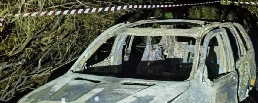 46χρονος επιχειρηματίας βρέθηκε απανθρακωμένος δίπλα στο φλεγόμενο τζιπ του