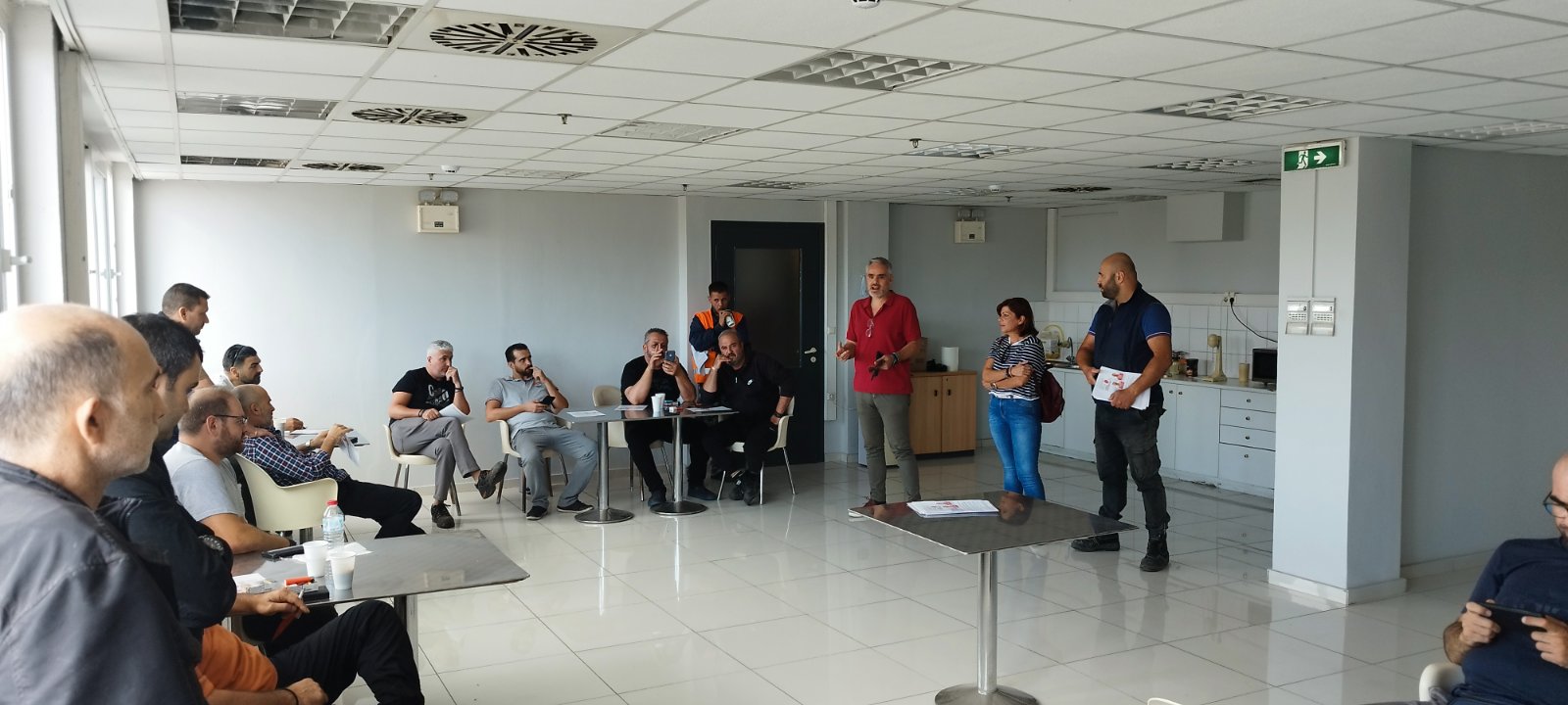 Περιοδεία κλιμακίου της Λαϊκής Συσπείρωσης στη ΒΙΠΕΗ