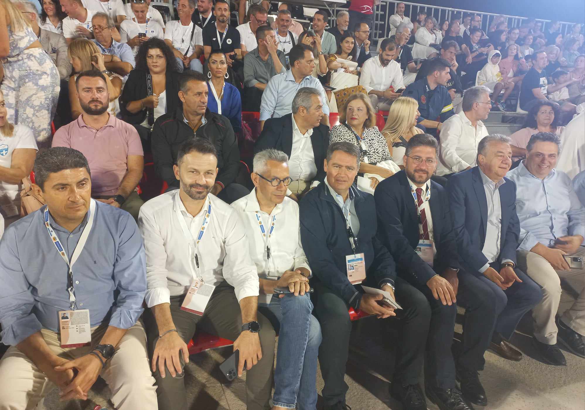 Στην τελετή έναρξης των 3ων Παράκτιων Μεσογειακών Αγώνων ο Δήμαρχος Χερσονήσου Γιάννης Σέγκος